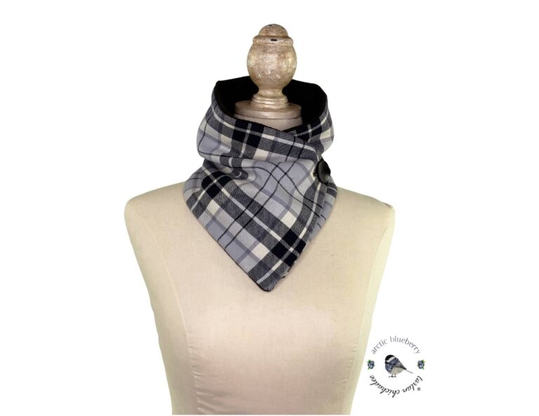 Arctic BlueBerry Tartan Neck Wrap | BuyAlaska