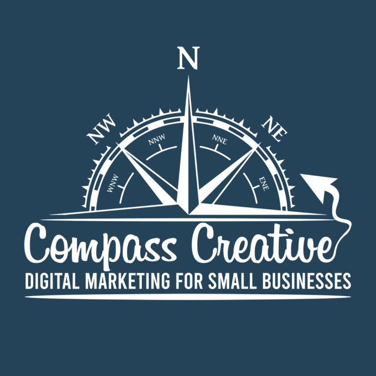 Compass Creative Digital Marketing Logo BLUE 1100px 768x768